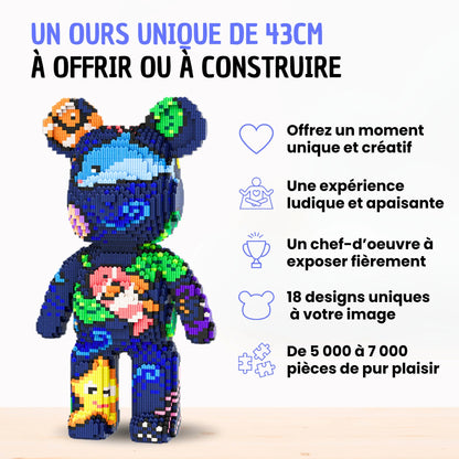 TeddyBricks - Ours géant à assembler